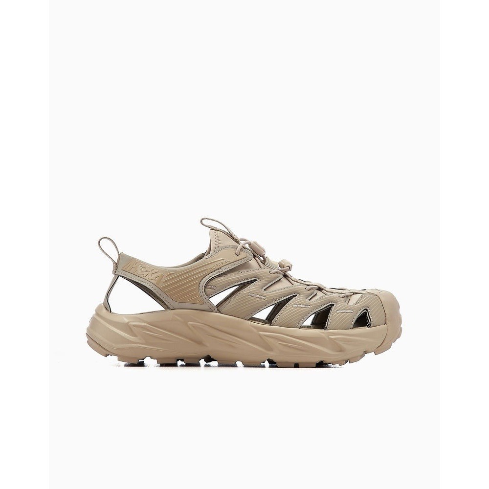 Hoka Hopara Unisex Mens 8.5 / Women's 9.5 Walking Sandals Shoes Oxford Tan NEW